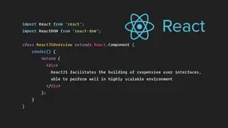 ReactJS screenshot