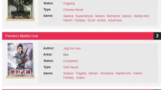 Read light Novel screenshot