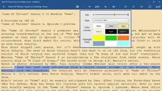 ReadAloud screenshot