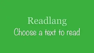 Readlang screenshot