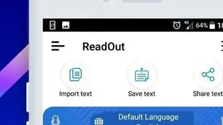 ReadOut screenshot