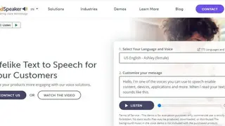 ReadSpeaker screenshot
