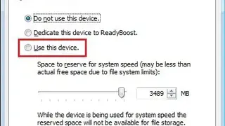 ReadyBoost screenshot