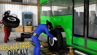 Real Bus Mechanic Workshop 3D screenshot