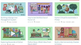 Real Python screenshot