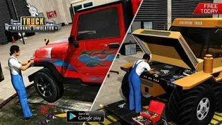 Real Truck Mechanic Workshop3D screenshot