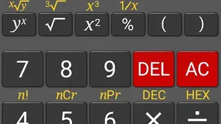 RealCalc Scientific Calculator screenshot