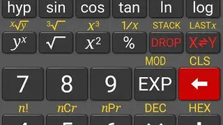 RealCalc Scientific Calculator screenshot