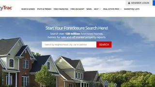 RealtyTrac screenshot