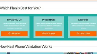 RealValidation screenshot