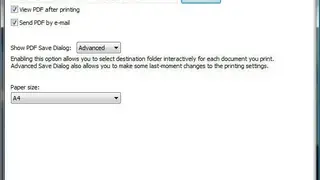 ReaSoft PDF Printer screenshot