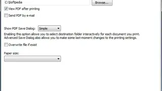 ReaSoft PDF Printer screenshot