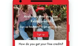 Rebtel screenshot