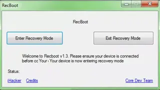 RecBoot screenshot