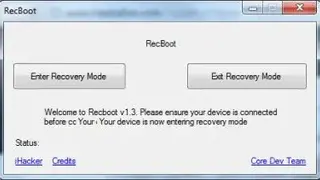 RecBoot screenshot