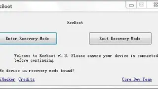 RecBoot screenshot