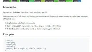 Recharts screenshot