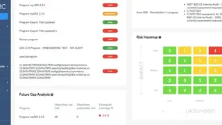 Reciprocity Risk Management screenshot