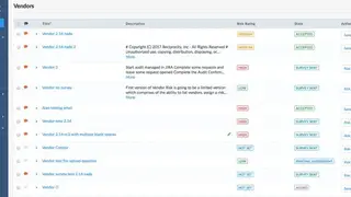 Reciprocity Risk Management screenshot