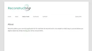 ReconstructMe screenshot