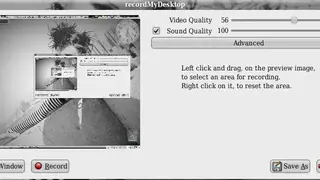 recordMyDesktop screenshot