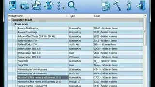 Recover Keys screenshot