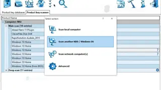 Recover Keys screenshot