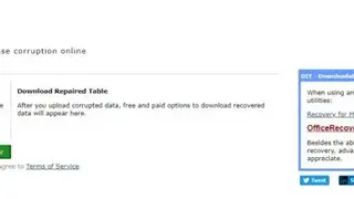 Recover MySQL Database ONLINE screenshot