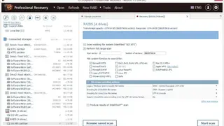 Recovery Explorer Professional screenshot
