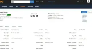RecruitBPM screenshot