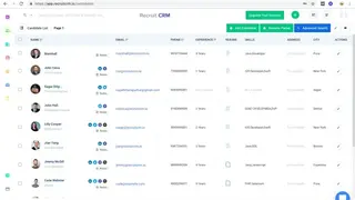 RecruitCRM screenshot