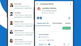 RecruitCRM screenshot