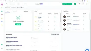 RecruitCRM screenshot