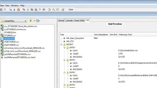 ReCsvEditor screenshot