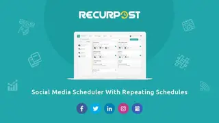 RecurPost screenshot
