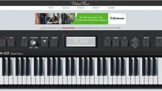 Recursive Arts Virtual Piano screenshot