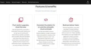Red Hat OpenShift Container screenshot