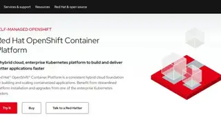 Red Hat OpenShift Container screenshot
