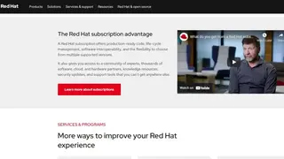 Red Hat OpenShift Container screenshot