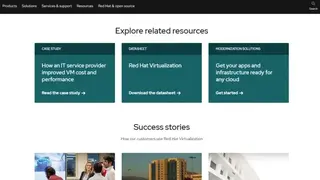 Red Hat Virtualization (RHV) screenshot