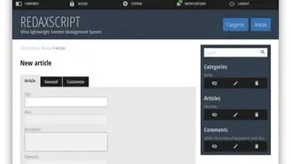 Redaxscript screenshot