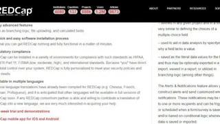 REDCap screenshot