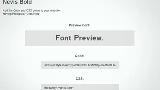 RedFonts screenshot