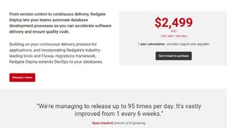 Redgate Deploy screenshot