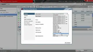 RedHat Virtualization screenshot