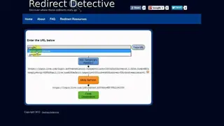 Redirect Detective screenshot