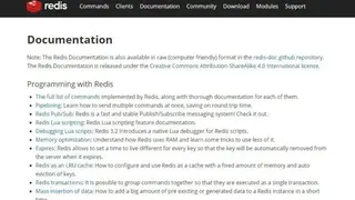 Redis screenshot