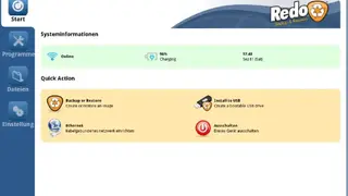 Redo Backup and Recovery screenshot
