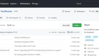 RedReader screenshot