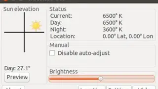 RedshiftGUI screenshot